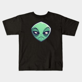 Grumpy Alien - 1 Kids T-Shirt